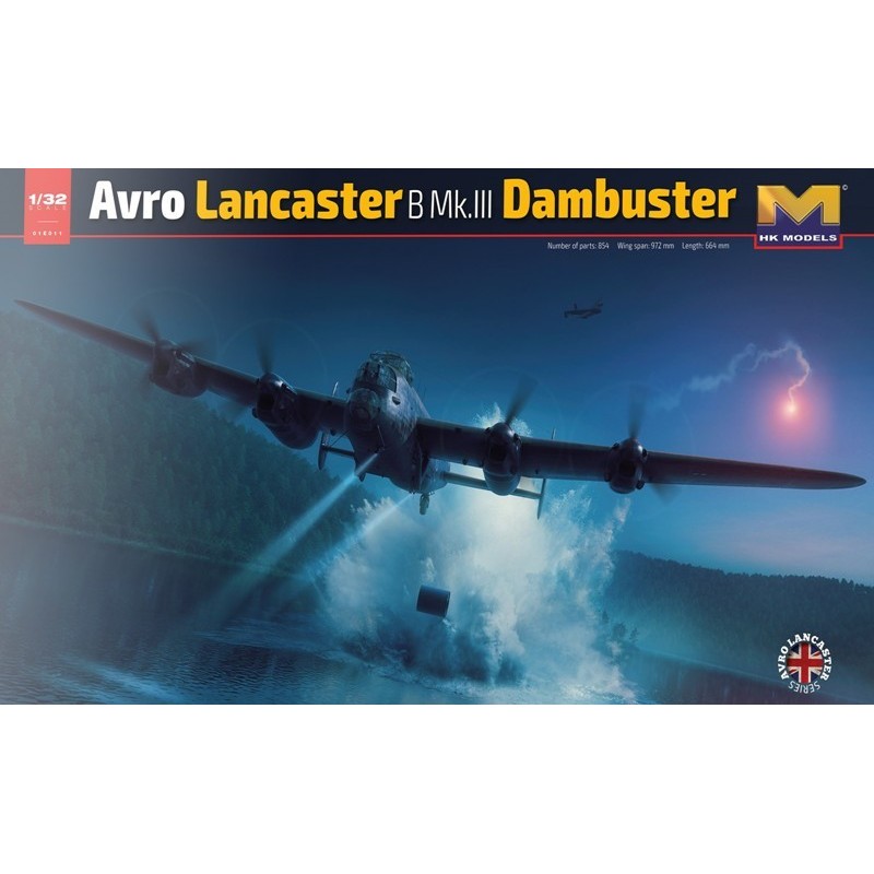 HK MODELS HK01E011 Maquette Avion AVRO LANCASTER DAMBUSTER