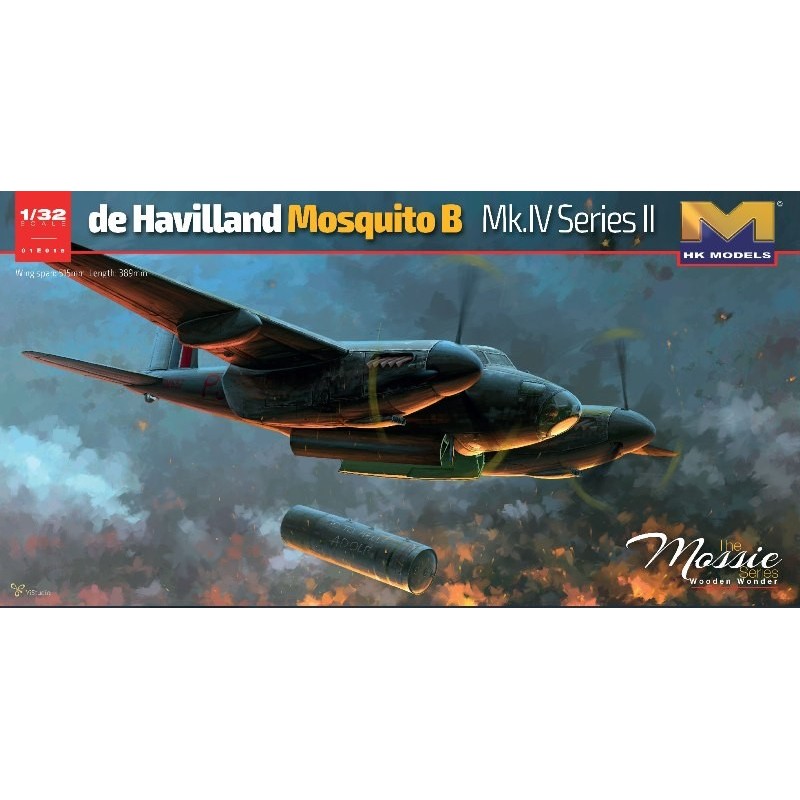 HK MODELS HK01E015 Maquette Avion DE HAVILLAND MOSQUITO B MK IV SERIES II