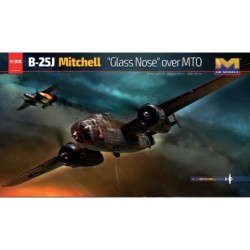 HK MODELS HK01E024 Maquette Avion B-25J MITCHELL GLASS NOSE OVER MTO