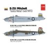 HK MODELS HK01E024 Maquette Avion B-25J MITCHELL GLASS NOSE OVER MTO