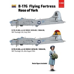 HK MODELS HK01E044 Maquette Avion FLYING FORTRESS ROSE OF YORK