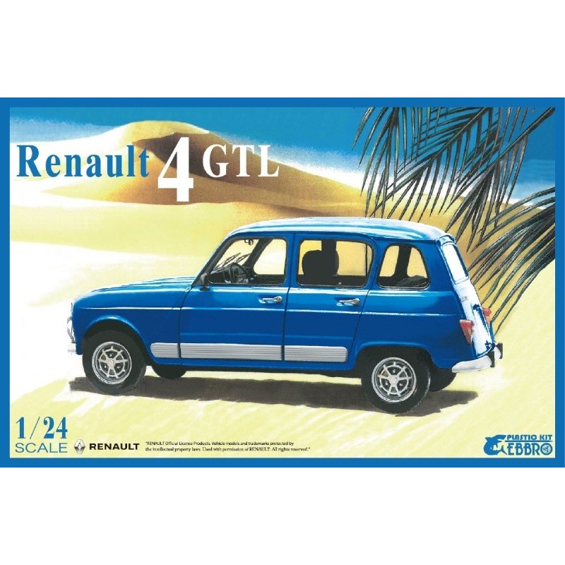 EBBRO 25011 Maquette RENAULT 4 GTL