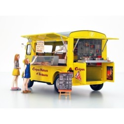 EBBRO 25013 Maquette CITROEN H CREPE MOBILE WITH FIGURE